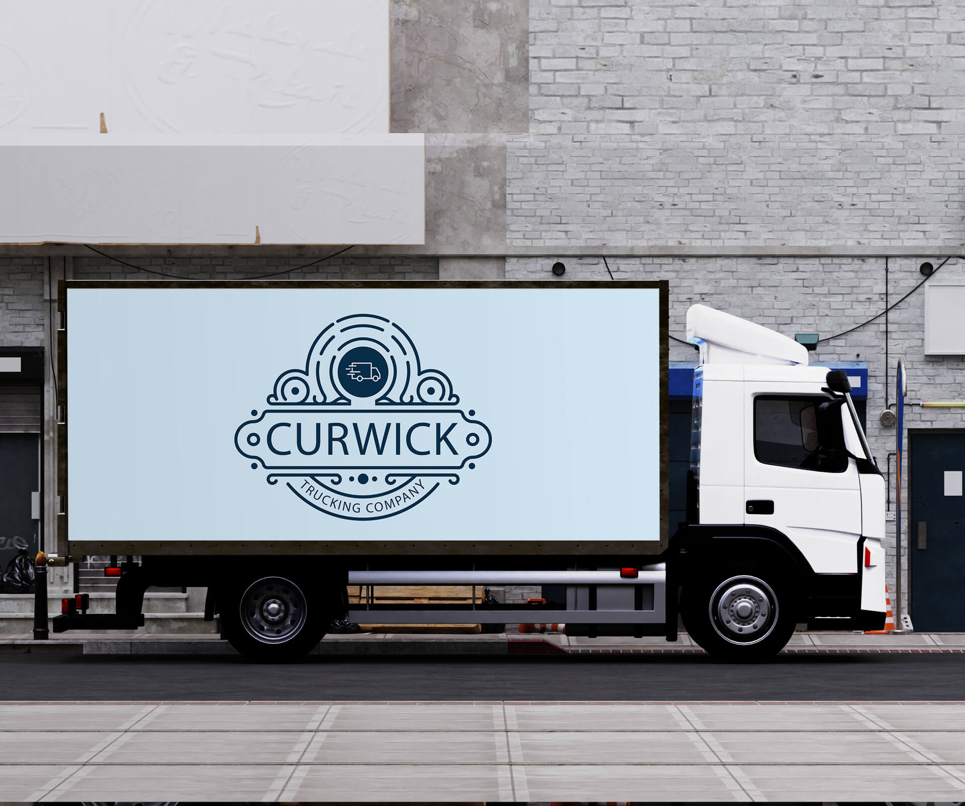 Box truck logo Image