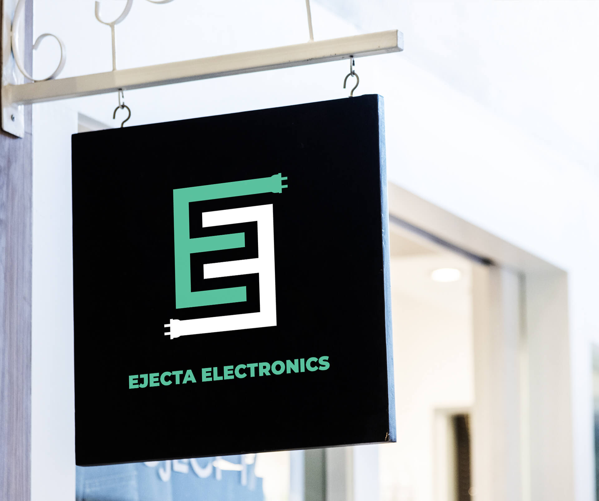 Electrical Company Logo Mockup